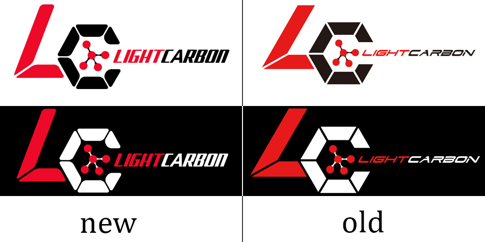 LightCarbon-Logo neu gegen alt